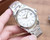 High quality replica iced out Patek Philippe moissanite vvs diamond Geneve silver/white dial watch
