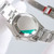 High quality replica plain jane Rolex Datejust silver gold dial watch
