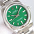 High quality replica plain jane Rolex Oyster Perpetual series blue watch