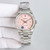 High quality replica plain jane Rolex Oyster Perpetual series pink watch