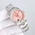 High quality replica plain jane Rolex Oyster Perpetual series pink watch