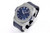High quality replica plain jane Hublot classic fusion series silver/blue watch