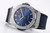High quality replica plain jane Hublot classic fusion series silver/blue watch