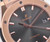 High quality replica plain jane Hublot classic fusion series rosegold/brown watch