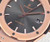 High quality replica plain jane Hublot classic fusion series rosegold/brown watch
