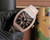 High quality replica iced out Franck Muller FN Vaard Yachng V45 series moissanite vvs diamond rosegold watch
