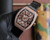 High quality replica iced out Franck Muller FM Vanguard Yachting V45 yacht series moissanite vvs diamond rosegold watch