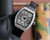 High quality replica iced out Franck Muller FM Vanguard Yachting V45 yacht series moissanite vvs diamond black silver watch