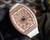 High quality replica iced out Franck Muller V45 SC DT series moissanite vvs diamond white watch