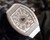 High quality replica iced out Franck Muller V45 SC DT series moissanite vvs diamond white watch