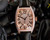 High quality replica iced out Franck Muller Gypsophila Series moissanite vvs diamond rose gold watch