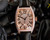 High quality replica iced out Franck Muller Gypsophila Series moissanite vvs diamond rosegold watch