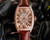 High quality replica iced out Franck Muller Gypsophila Series moissanite vvs diamond rosegold watch
