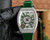 High quality replica iced out Franck Muller FM Vanguard Yachting V45 moissanite vvs diamond white watch
