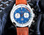 Super clone replica plain jane Breitling Avengers series red dial leather strap watch