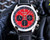 Super clone replica plain jane Breitling Avengers series red dial leather strap watch