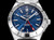 High quality replica plain jane Breitling GMT 40 silver blue watch