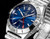 buy High quality replica plain jane Breitling GMT 40 silver blue watch replica from hypereptime BREITLING