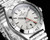 High quality replica plain jane Breitling GMT 40 all silver watch