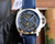 buy Super clone replica plain jane PANERAI curved skeleton blue strap watch replica from hypereptime Panerai