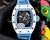 buy High quality replica Plain jane Richard Mille RM055 white/blue Watch (select colorway) replica from hypereptime richard mille