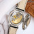 buy Super clone replica plain jane Patek Philippe 38mmX10mm white face watch replica from hypereptime Patek