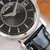 buy Super clone replica plain jane Patek Philippe 38mmX10mm black face watch replica from hypereptime Patek