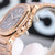 buy High quality replica iced out Patek Philippe 5740/1G-001 v2 moissanite vvs diamond white/brown watch (select colorway) replica from hypereptime Patek