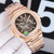 buy High quality replica iced out Patek Philippe 5740/1G-001 v2 moissanite vvs diamond white/brown watch (select colorway) replica from hypereptime Patek