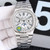 buy High quality replica iced out Patek Philippe 5740/1G-001 v2 moissanite vvs diamond white/black watch (select colorway) replica from hypereptime Patek