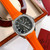 buy High quality replica plain jane Patek Philippe AQUANAUT series silver-orange watch replica from hypereptime Patek