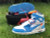 UA High quality replica off-white x nike air jordan 1 "UNC Blue" colorway sneakers