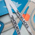 UA High quality replica off-white x nike air jordan 1 "UNC Blue" colorway sneakers
