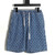 buy High quality replica UA Louis Vuitton old flower denim shorts replica from hypereptime LV