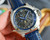 buy High quality replica plain jane PANERAI skeleton blue strap watch replica from hypereptime Panerai