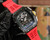 buy High quality replica plain jane Richard Mille RM11-03 black, red strap watch replica from hypereptime richard mille