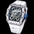 buy High quality replica plain jane Richard Mille RM35-03 white silver watch replica from hypereptime richard mille
