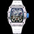 buy High quality replica plain jane Richard Mille RM35-03 white silver watch replica from hypereptime richard mille