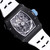 buy High quality replica plain jane Richard Mille RM35-03 white black watch replica from hypereptime richard mille