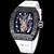 buy Super clone replica plain jane Richard Mille RM40-01 white black watch replica from hypereptime richard mille