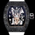 buy Super clone replica plain jane Richard Mille RM40-01 white black watch replica from hypereptime richard mille