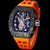 buy Super clone replica plain jane Richard Mille RM40-01 orange black watch replica from hypereptime richard mille