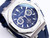 buy High quality replica Audemar Piguet K8 silver blue watch replica from hypereptime Audemars Piguet