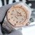 buy High quality replica iced out Audemar Piguet moissanite vvs diamond two tone rosegold with arabic dial watch replica from hypereptime Audemars Piguet