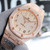 buy High quality replica iced out Audemar Piguet moissanite vvs diamond rose gold watch replica from hypereptime Audemars Piguet