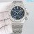buy High quality replica Audemars Piguet Silver with Blue face Watch replica from hypereptime Audemars Piguet