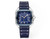 buy Super clone replica Cartier Santos Skeleton AF1 Series blue silver watch replica from hypereptime Cartier
