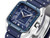 buy Super clone replica Cartier Santos Skeleton AF1 Series blue silver watch replica from hypereptime Cartier