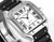 buy Super clone replica Cartier Santos Skeleton AF1 Series silver/ green watch (select colorway) replica from hypereptime Cartier