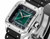buy Super clone replica Cartier Santos Skeleton AF1 Series silver/ green watch (select colorway) replica from hypereptime Cartier